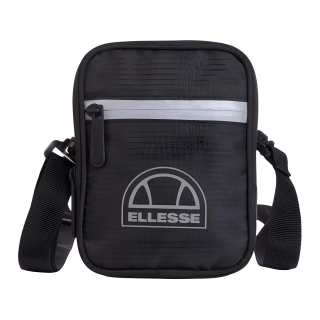 Ellesse Polyester Shoulder Bag, Crossbody Bag Unisex Black