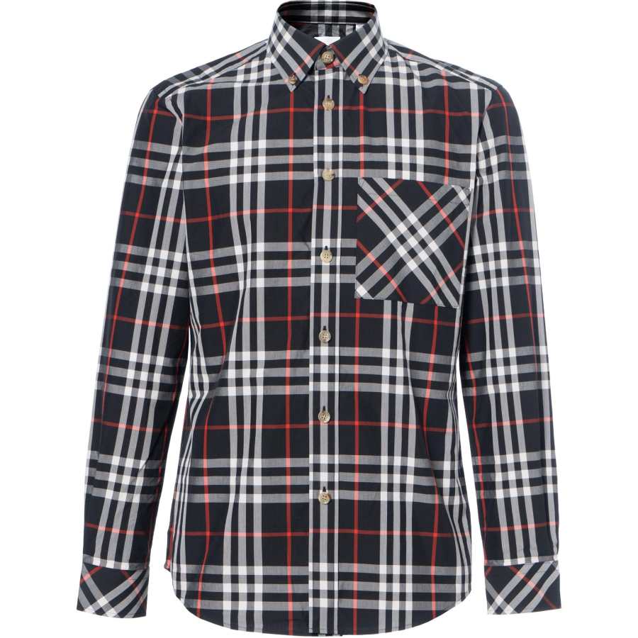Burberry Burberry SS23 Shirt Men's Multicolor