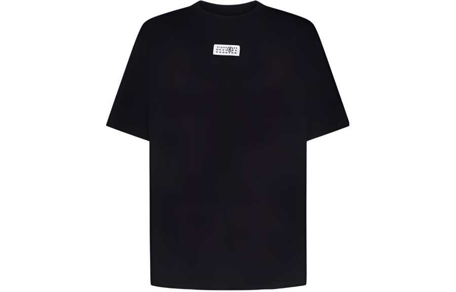 MM6 Maison Margiela SS24 T Shirt Top Unisex Black