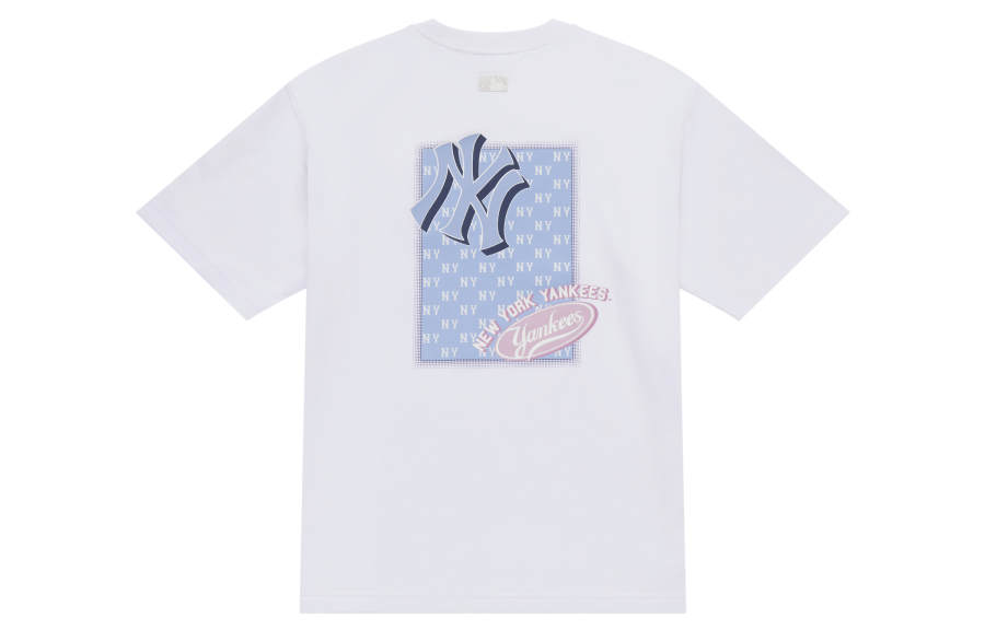 MLB MLB MONOGRAM SS25 T Shirt Unisex Ecru