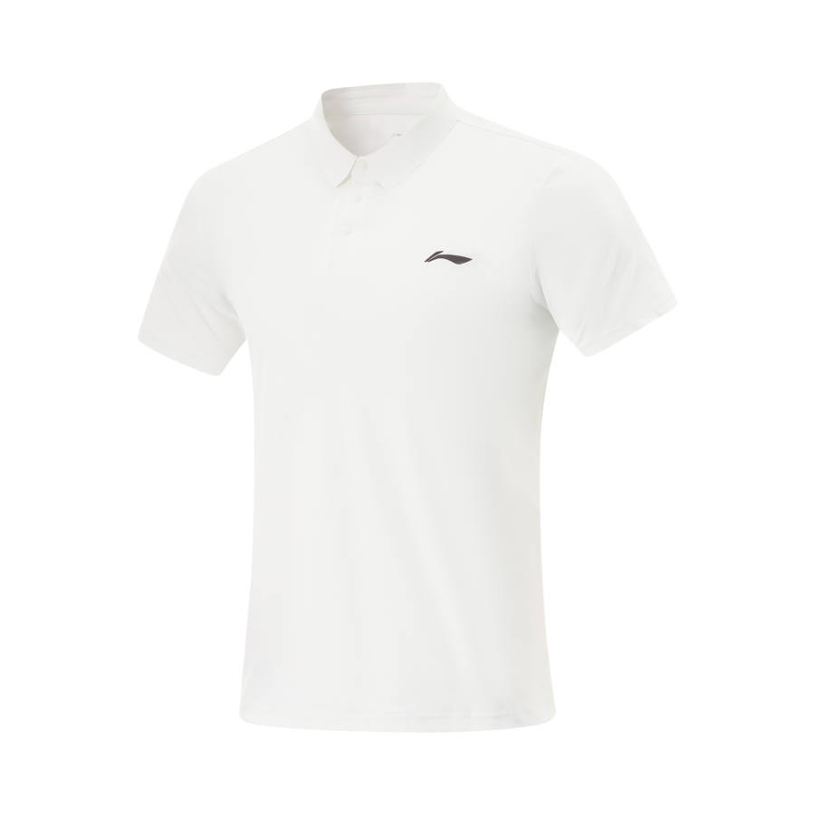 Li-Ning Li Ning Fitness Series Polo Shirt Men's Standard White