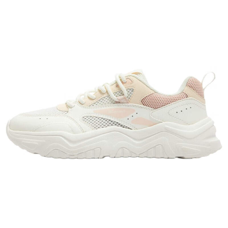 361° Ice Cream Slip Resistant And Breathable Slip Resistant And Breathable Low top Chunky Sneakers Women's White