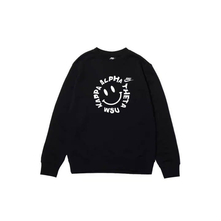 Nike Nike Sweatshirts Men's Black Crew Neck Moderate Regular