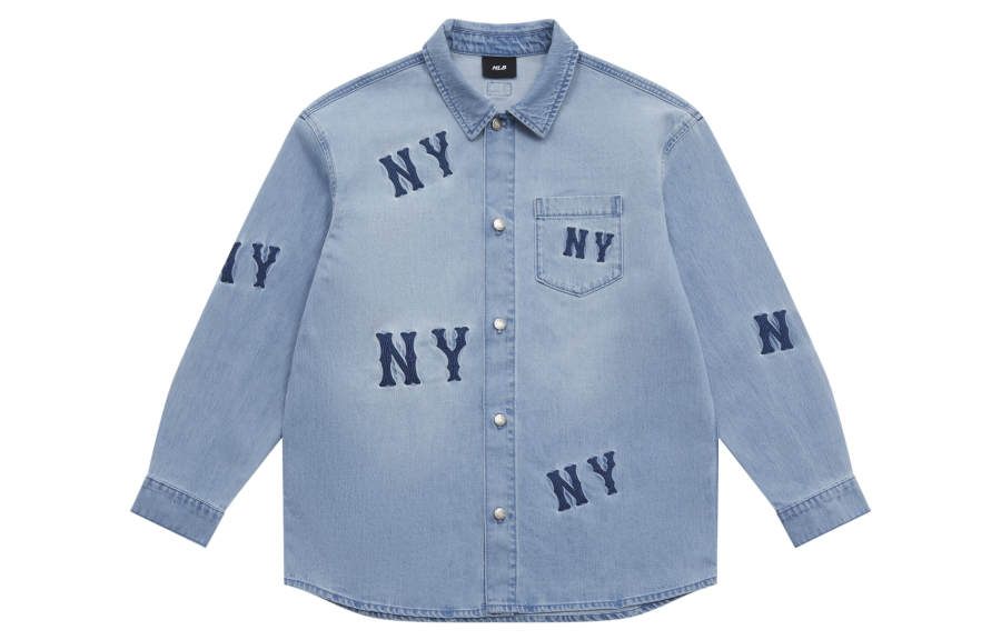 MLB New York Yankees SS25 Shirt Unisex Light Blue