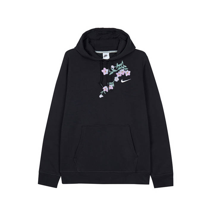 Nike Nike Sweatshirts Men's Black Hooded Moderate Regular