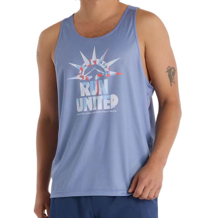 New Balance New Balance United Airlines NYC Tank Top Men's Blue