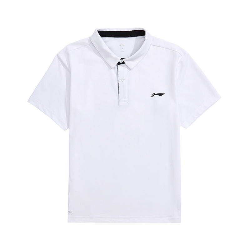 Li-Ning Li Ning Polo Shirt Unisex Standard White