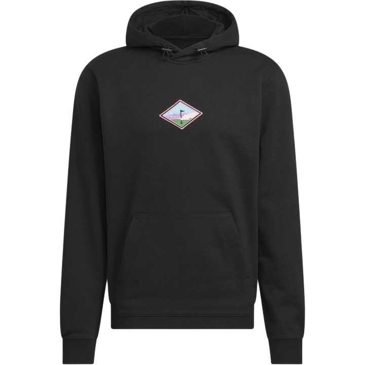 Adidas Adidas VERSATILE TECH GRAPHIC HOODIE Sweatshirt Men's Black