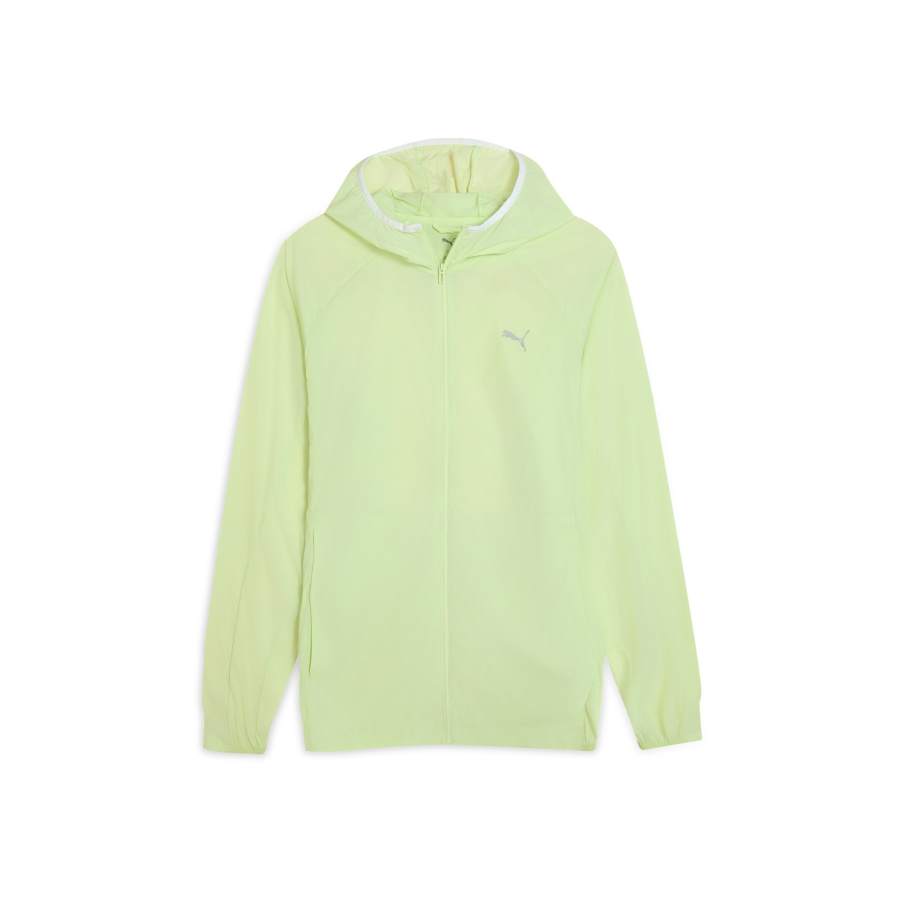 PUMA Woven Jackets Men's Green Hooded Moderate Other