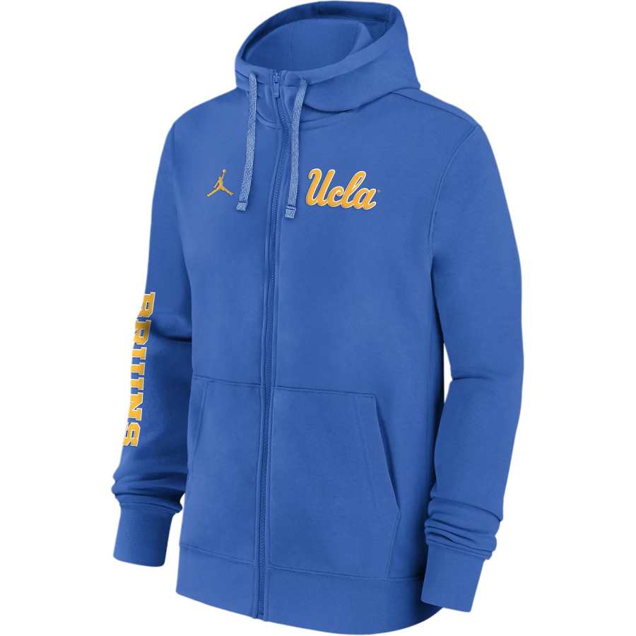 Jordan JORDAN Ucla Bruins Sideline Team Issue Men's JORDAN College Full-Zip Hoodie
