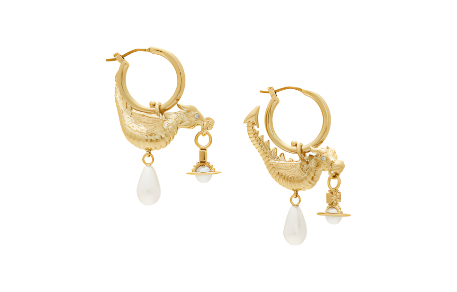 Vivienne Westwood Earrings Women's Gold