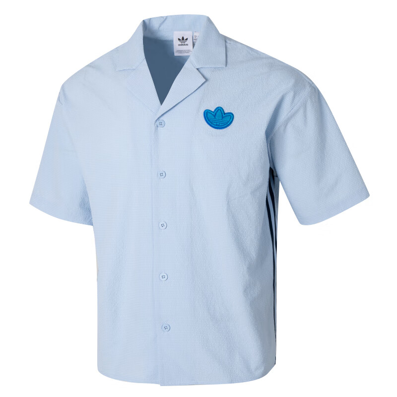 adidas originals SS24 Casual Polo Shirt Blue