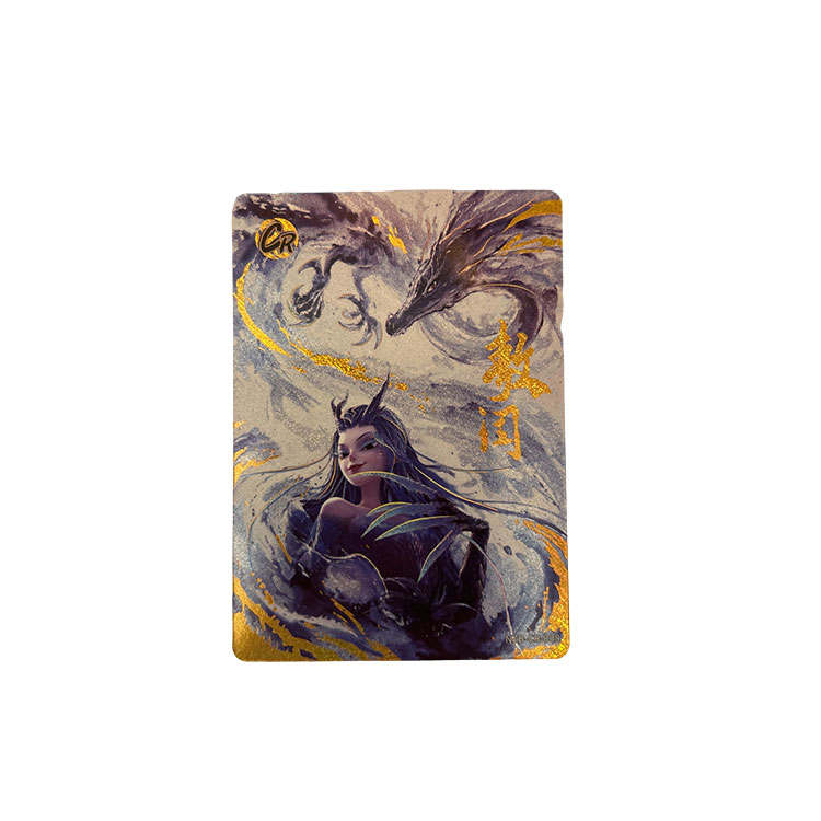 KAYOU Ne Zha The Magic Child Stirs The Sea Movie Collectible Card, Spirit Flame Pack CR Card, Ao Run IP / Anime Cards