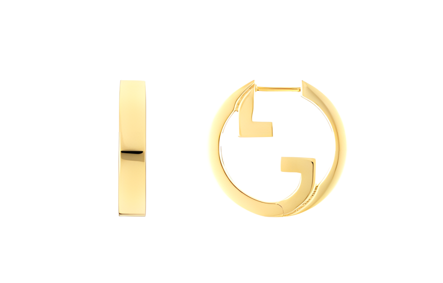 GUCCI Gucci Blondie hoop earrings