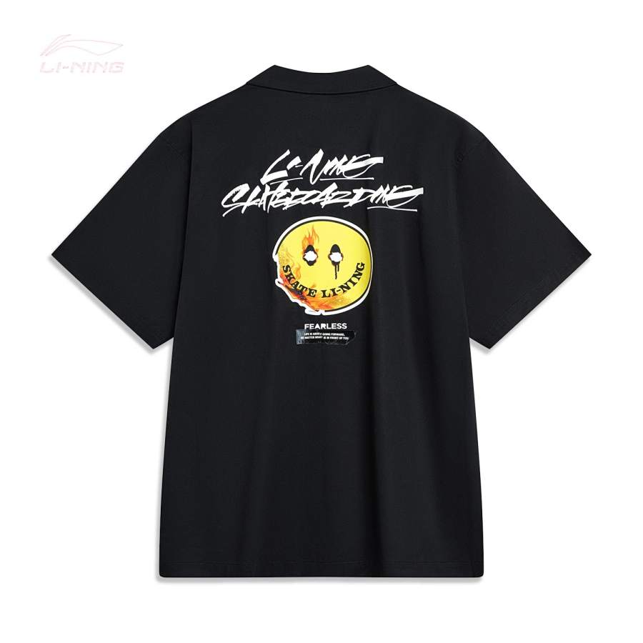 Li-Ning Li Ning Skateboard Shirt Men's Black