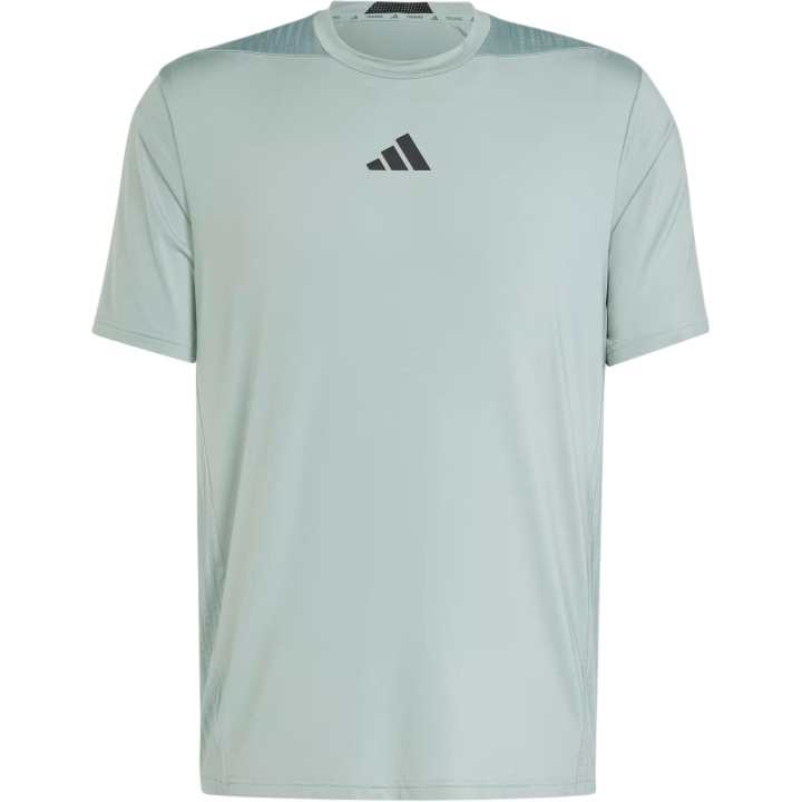 Adidas Adidas Climacool Designed for Training Intensity T Shirt Men's Silver Green