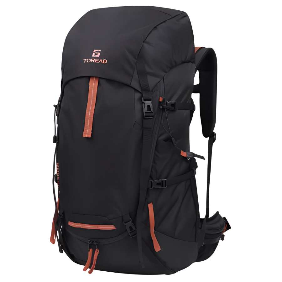 TOREAD 50L Outdoor Bags Polyester Black Unisex