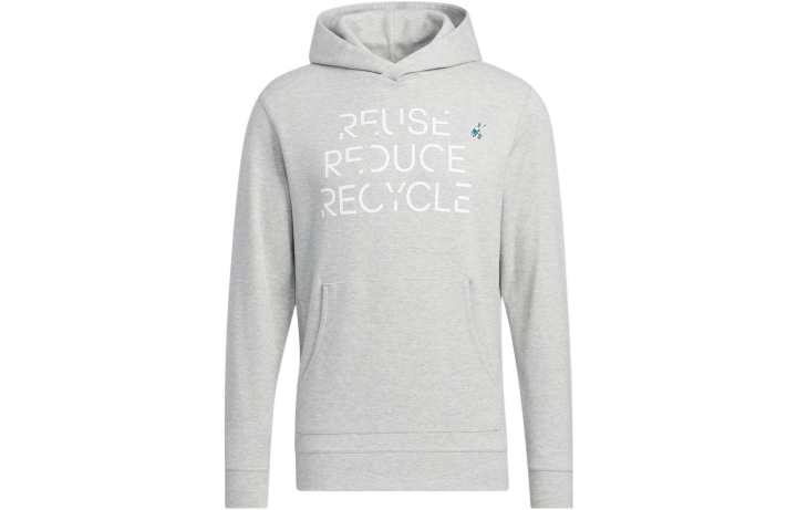Adidas Adidas Sweatshirts Men's Medium Heather Gray Hooded Moderate Other