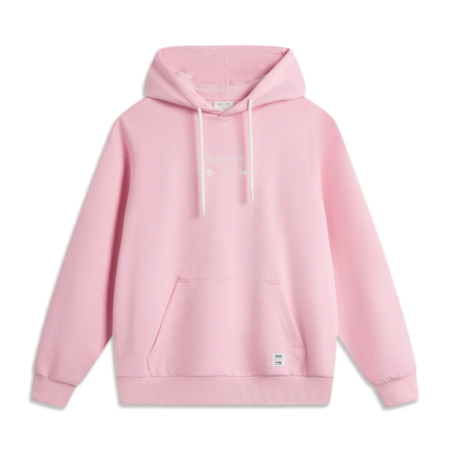 Li-Ning Li Ning x LEAGUE OF LEGENDS Sports Life Collection Sweatshirt Unisex Rosy Pink