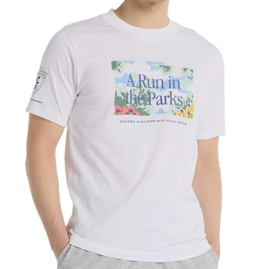 New Balance New Balance United Airlines NYC T Shirt Men's White