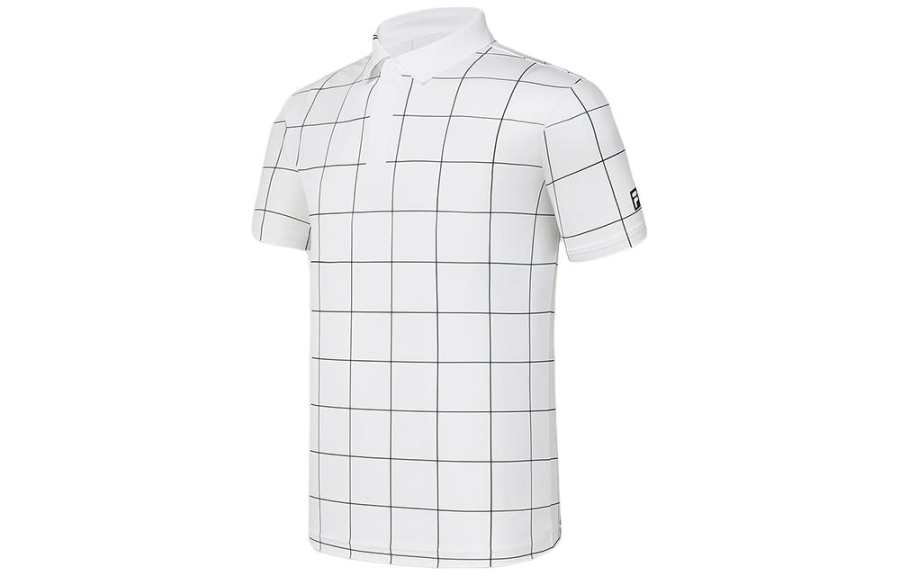FILA Golf Polo Shirt Men's Jade White