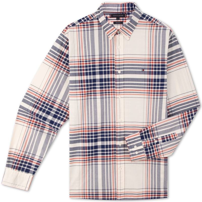 Tommy Hilfiger Shirt Men's Multicolor Plaid