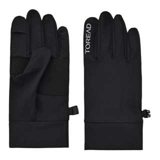 TOREAD Original Design Polyester Gloves Unisex Black