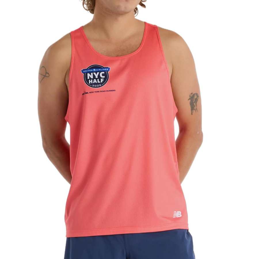 New Balance New Balance United Airlines NYC Tank Top Men's Red