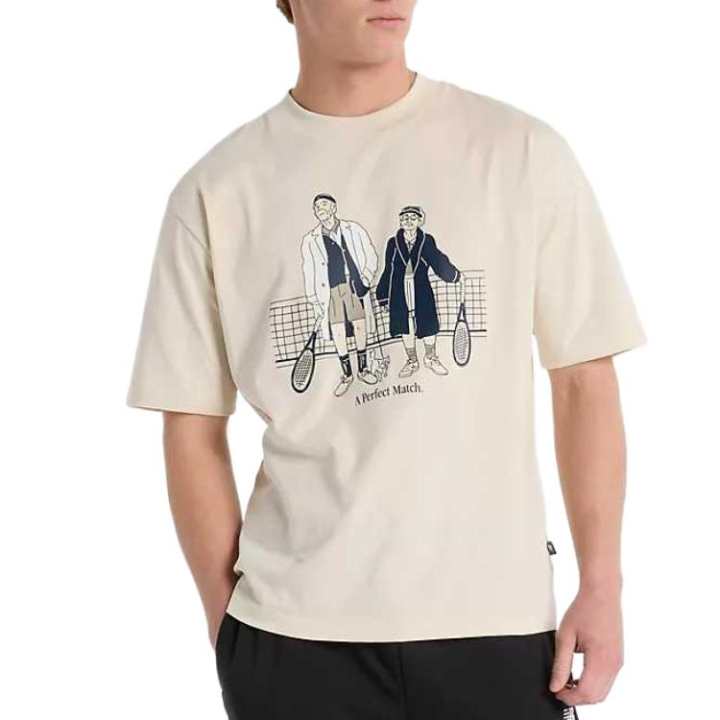 New Balance New Balance T Shirt Men's Beige