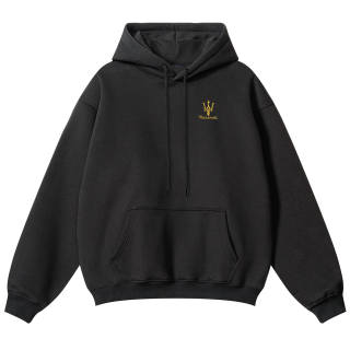 Maserati Sweatshirts Unisex Hooded Non Detachable Moderate