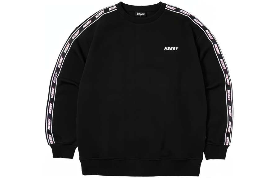 Nerdy Nerdy SS21 Sweatshirt Unisex Black