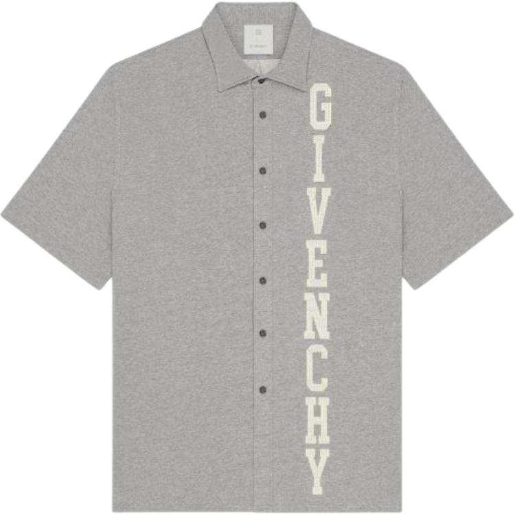 Givenchy Givenchy Logo Printed Short Sleeved Shirt