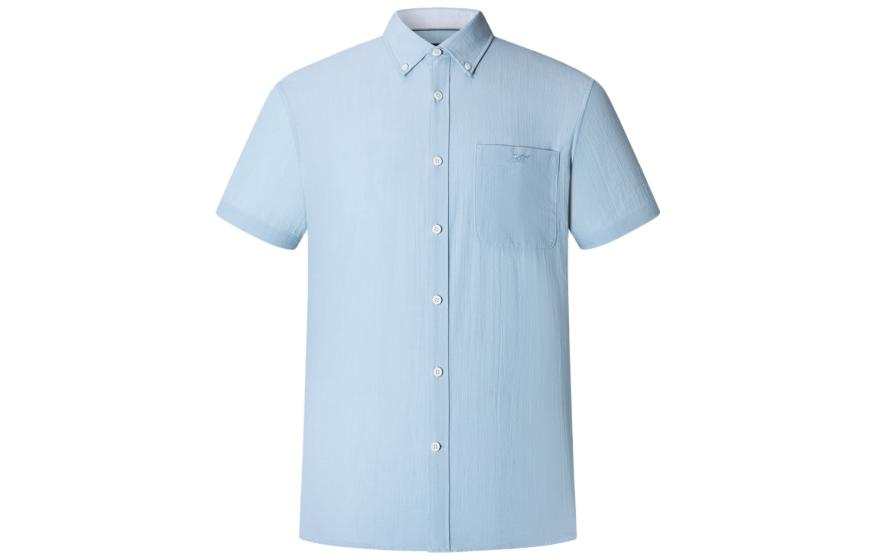 SEPTWOLVES SEPTWOLVES Shirt Men's Gray Blue