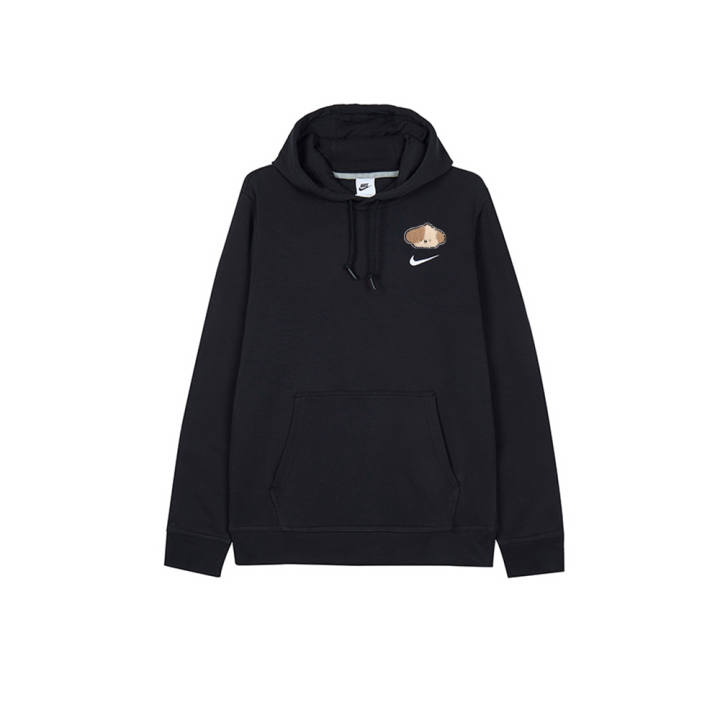 Nike Nike Sweatshirts Men's Black Hooded Moderate Regular