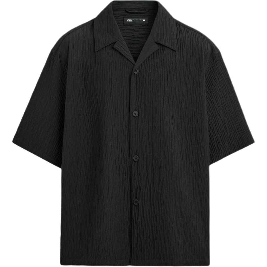 ZARA ZARA Shirts Men's Lapel Moderate