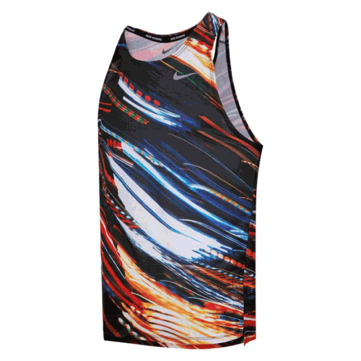 Nike Nike Tank Tops Men's Black Crew Neck Moderate Other