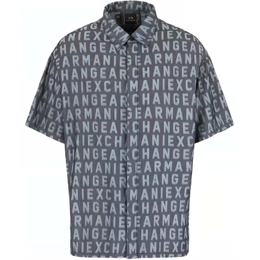 ARMANI EXCHANGE Logo jacquard Cotton Shirt