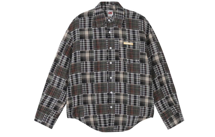 F426 F426 Shirts Unisex Lapel Moderate