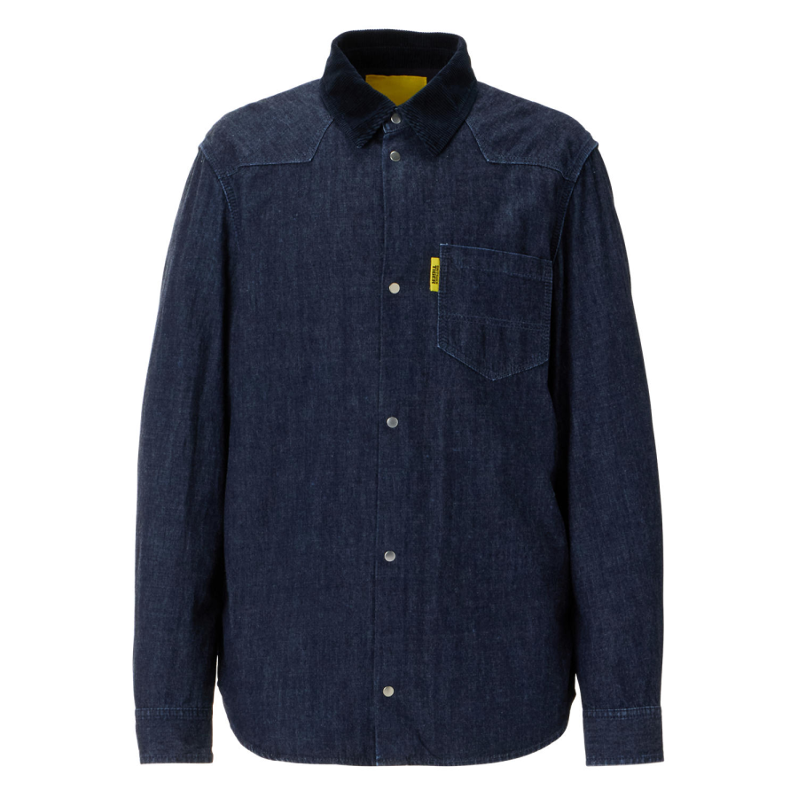 Onitsuka Tiger DENIVITA DENIM SHIRT Men's Navy Blue