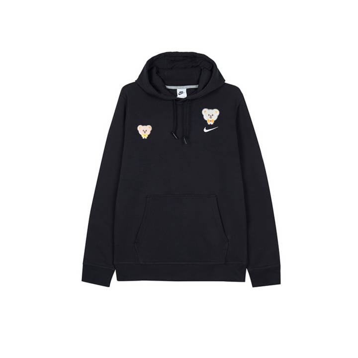 Nike Nike Sweatshirts Men's Black Hooded Moderate