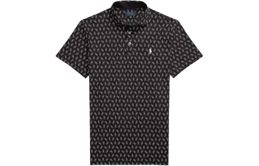 Polo Ralph Lauren SS24 Polo Shirt Men's Black