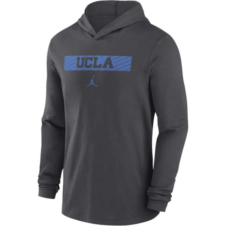 Jordan Jordan Ucla Bruins Sideline Men's Jordan Dri FIT College Long Sleeve Hooded Top