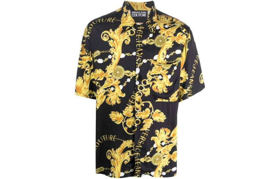Versace Jeans Couture Barocco-print shirt