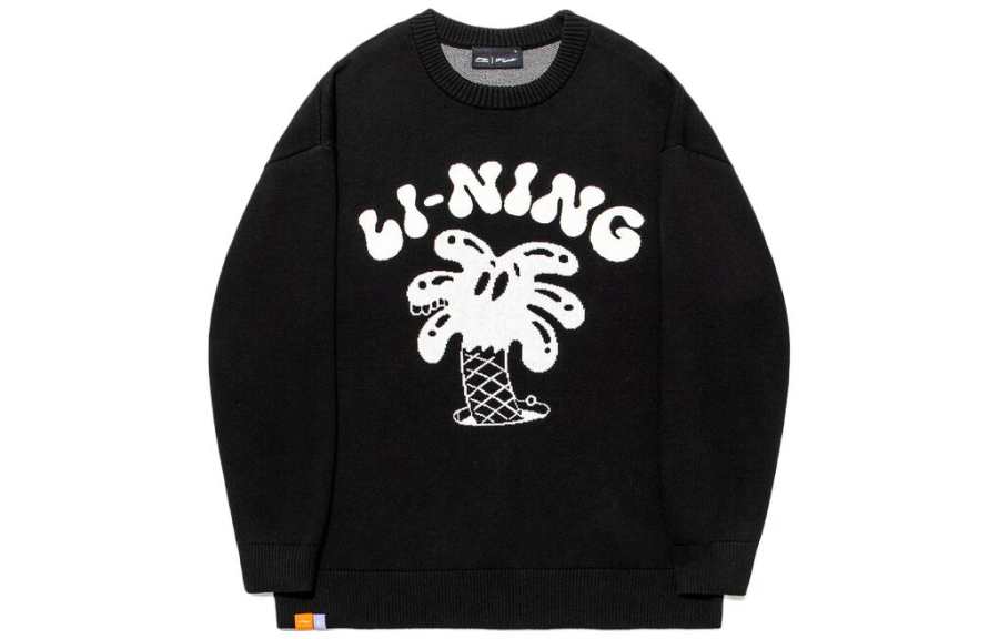 Li-Ning Li Ning x STEVEN HARRINGTON Sweatshirt Men's Black
