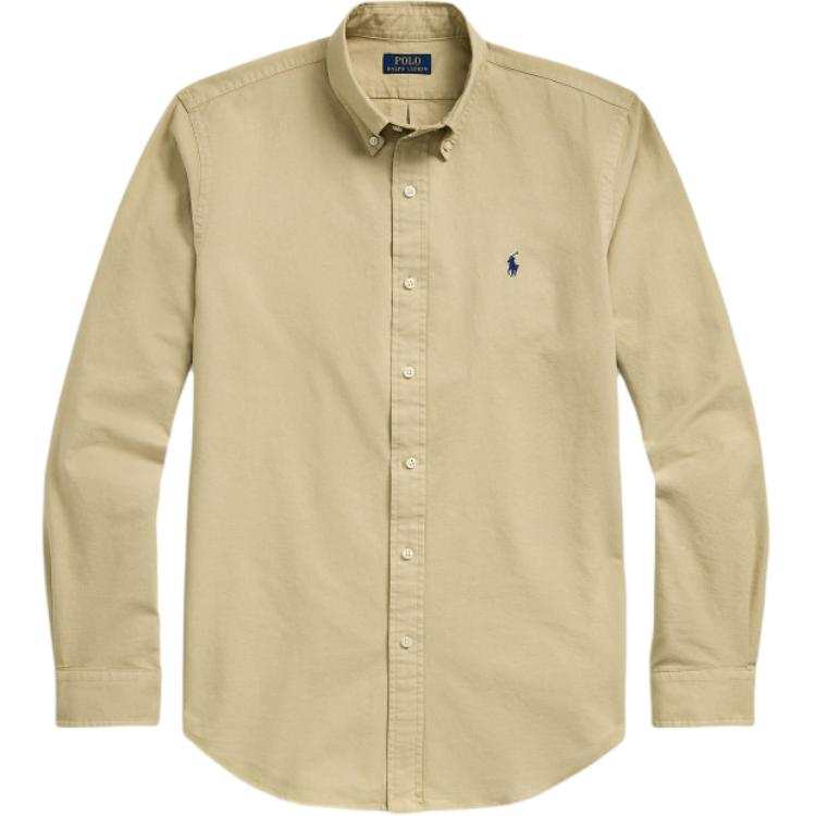 Polo Ralph Lauren Shirt Custom Men's Beige