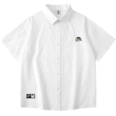 Crayon Shinchan Shirts Unisex Square Collar Moderate Other