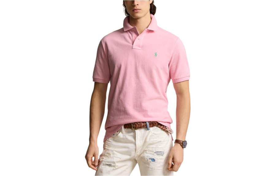 Polo Ralph Lauren SS24 Polo Shirt Men's Pink