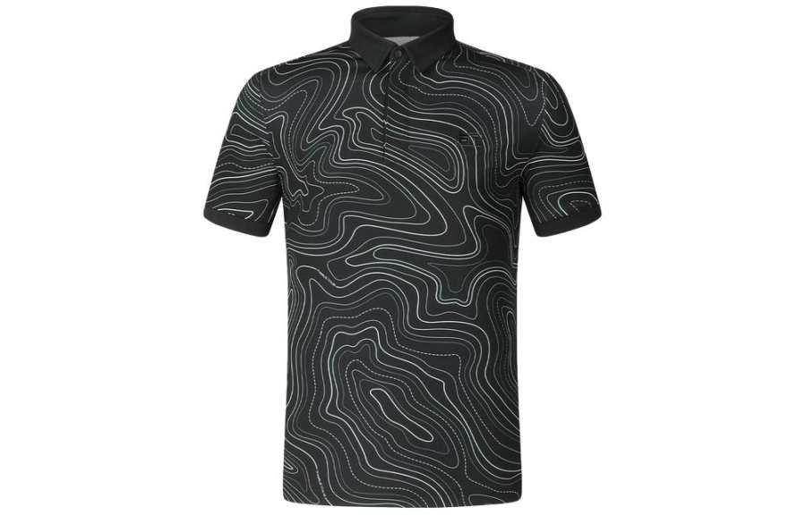 FILA Golf Polo Shirt Men's All Over Print