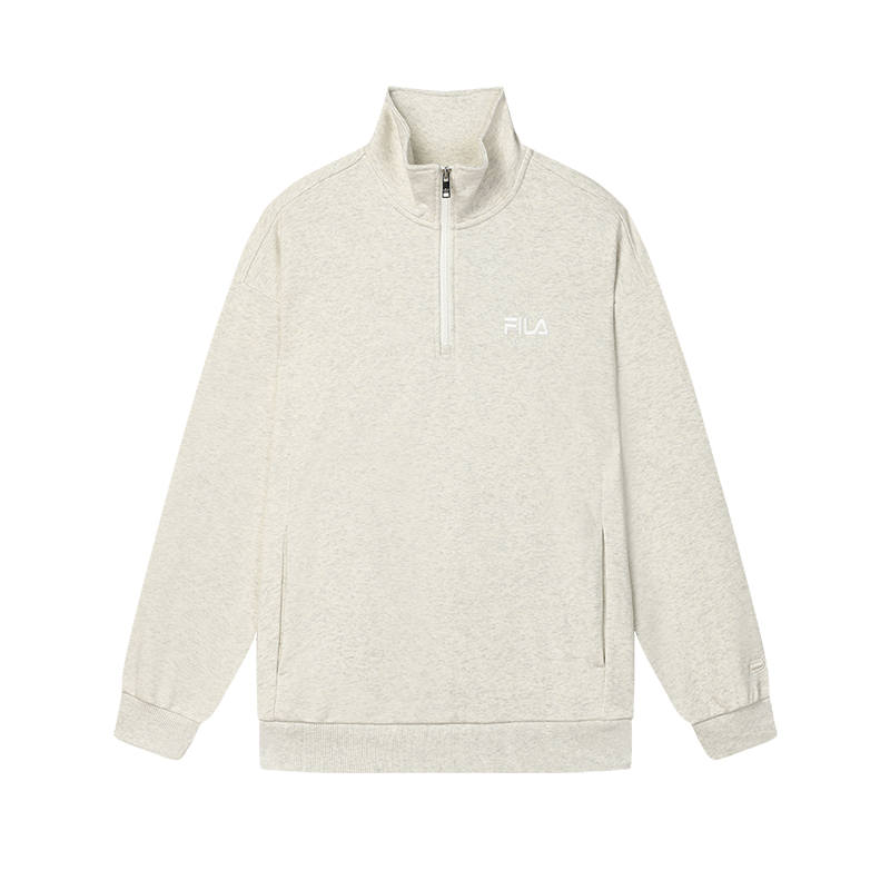 FILA Sweatshirt Men's Light Khaki Heather Gray