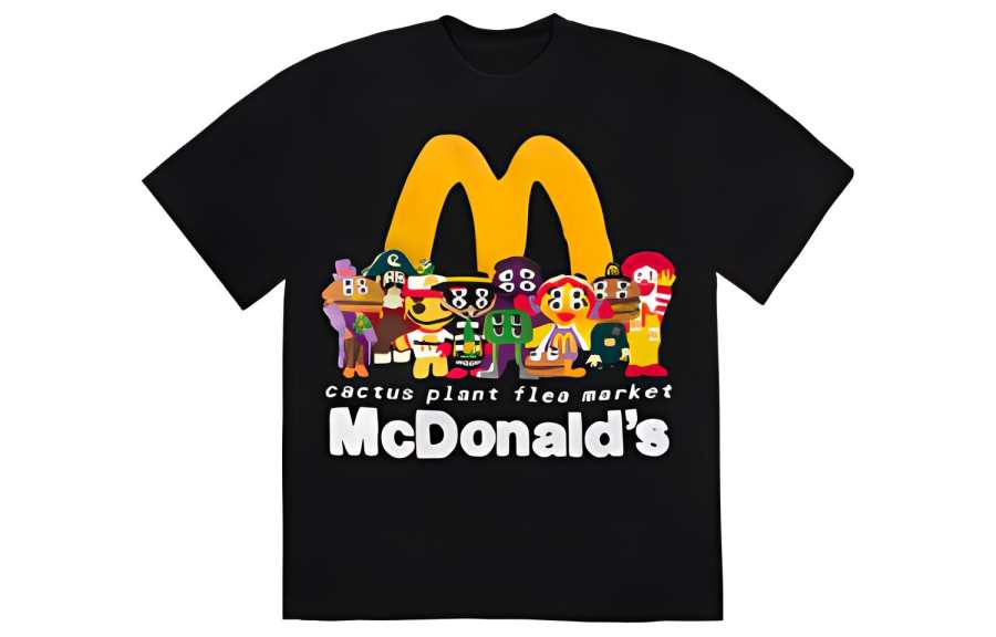Cactus Plant Flea Market X McDonald's Cactus Buddy! And Friends T shirt